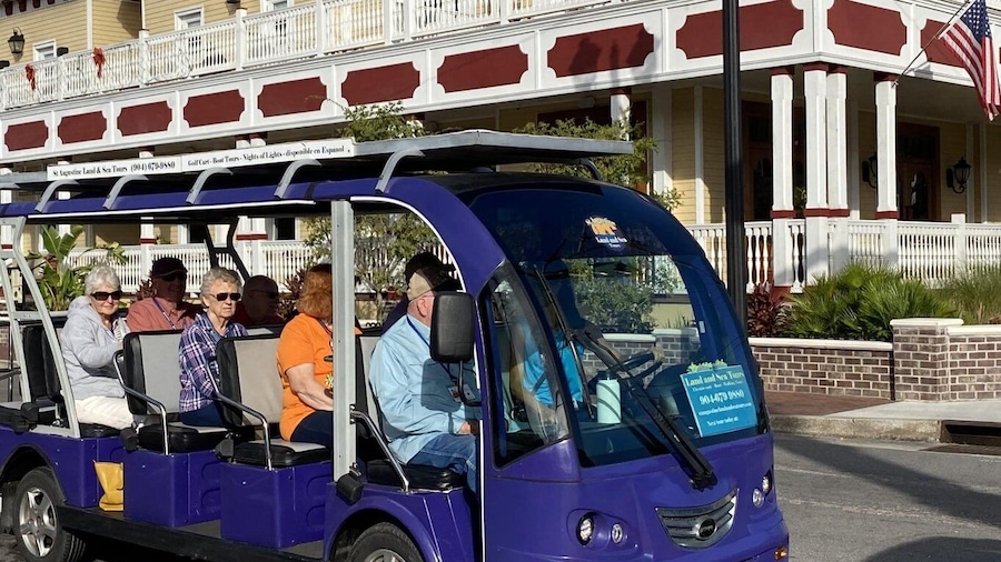 St. Augustine: Waterfront and Downtown Golf Cart Tour