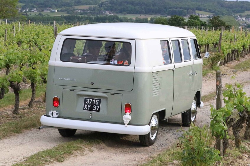 Picture 2 for Activity Chinon Vintage Tour: Tour the town in a Combi VW
