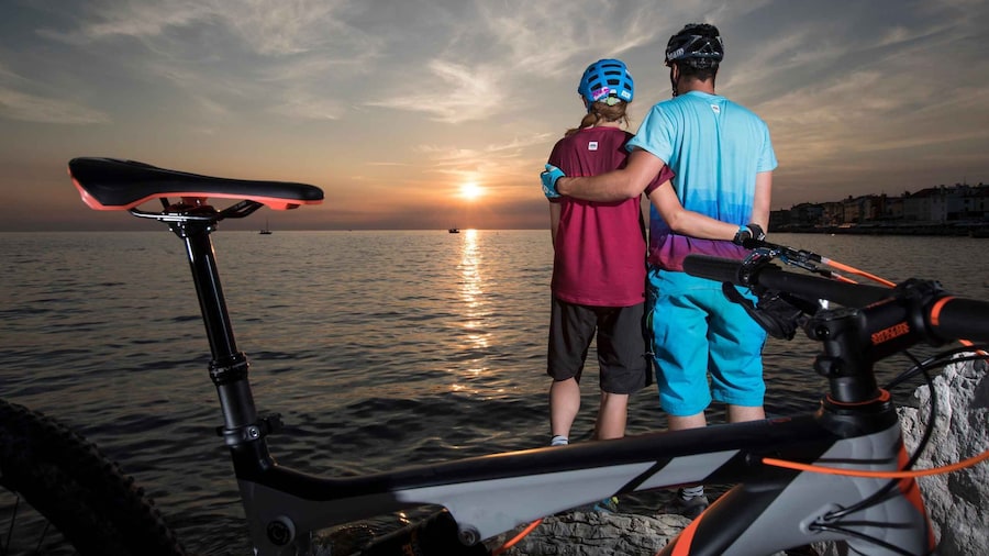 Piran: e-bike&burger in Istria