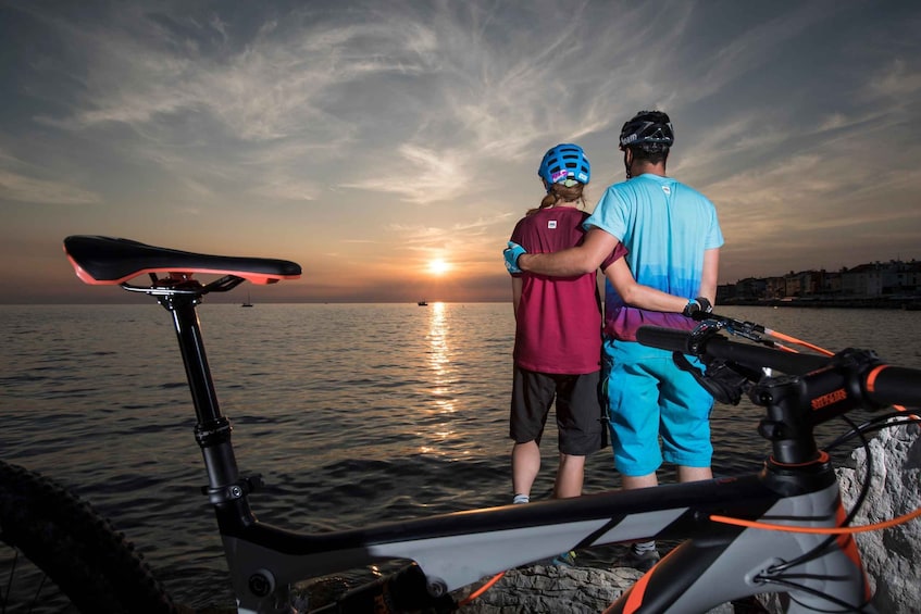 Piran: e-bike&burger in Istria