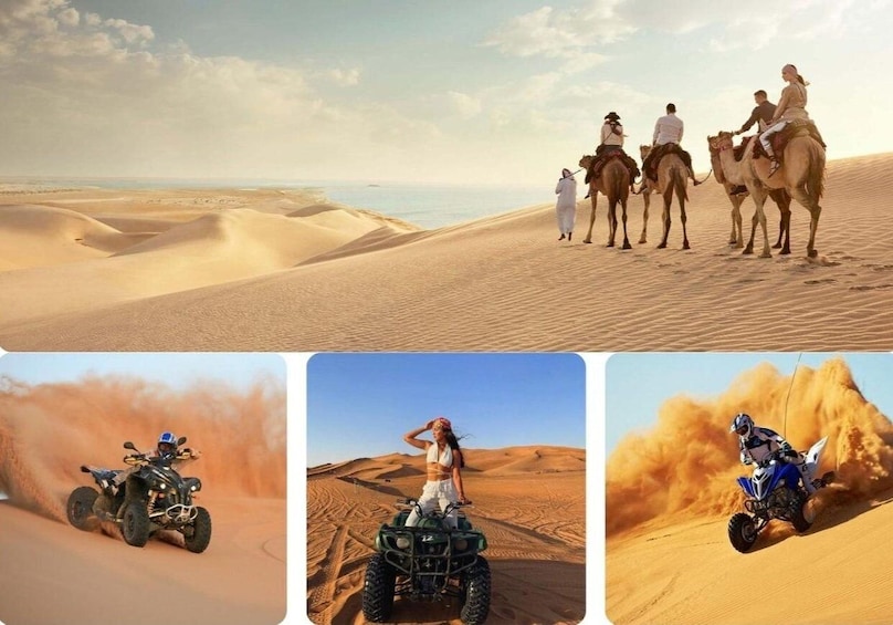 All Inclusive Quad bike Self Ride, ATV's and Camel Ride