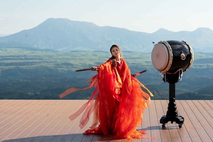 Open-air theatre "Tao- no-Oka" Drum TAO Live performance