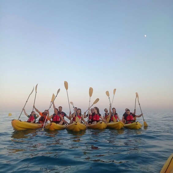 Picture 6 for Activity Villajoyosa: Moonlight kayaking and dinner under the stars