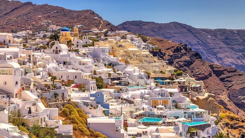 From Crete: Santorini Day Trip by Boat with Oia & Fira Visit