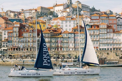 Porto: Charming Sailboat Cruise with Port Wine,Sunset Option
