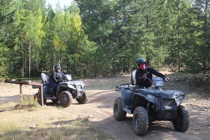 2-hour quad bike Driver Tour in the Rocky Mountains