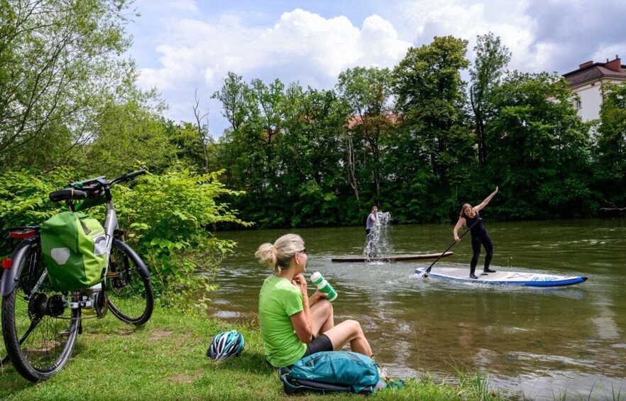 River Stand up Paddling Course 14 km St. Michael - Leoben