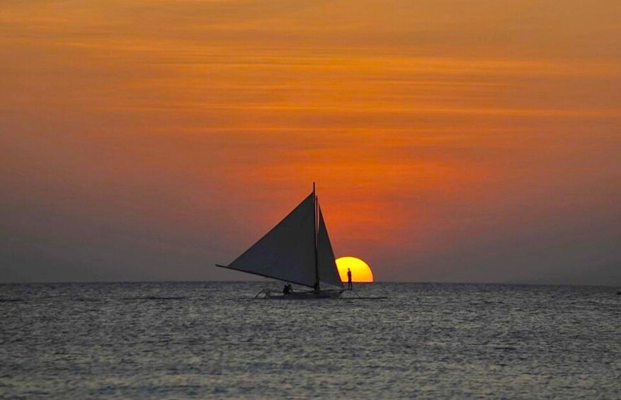 Picture 3 for Activity Boracay: Sunset Paraw Sailing Trip with Photos
