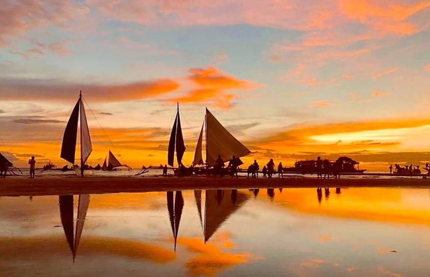 Picture 4 for Activity Boracay: Sunset Paraw Sailing Trip with Photos