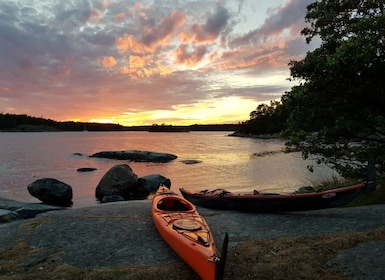 Dari Stockholm: Tur Kayak Kepulauan Stockholm 2 Hari