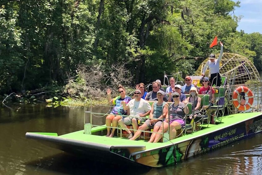 Picture 3 for Activity St. Augustine: St. Johns River Airboat Safari with a Guide