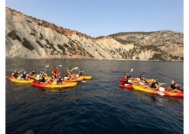 Picture 9 for Activity Ibiza: Sea Cave Tour with Guided Kayaking and Snorkeling