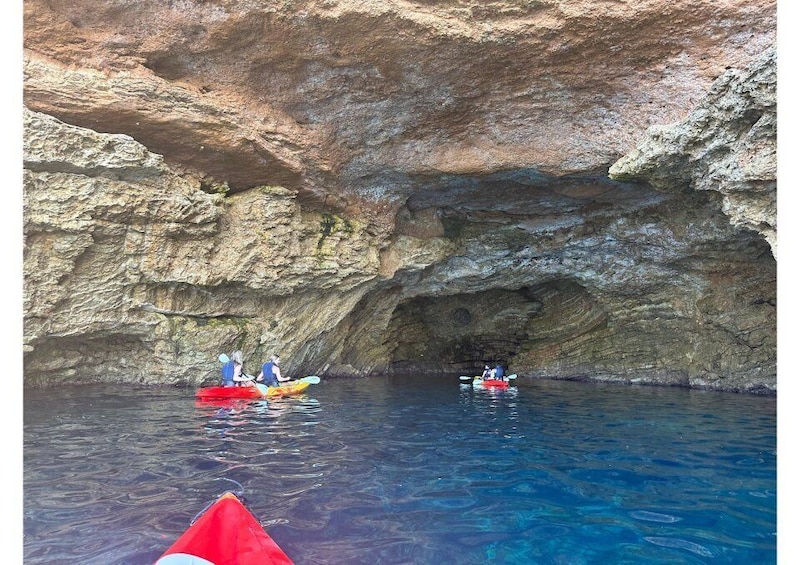 Picture 4 for Activity Ibiza: Sea cave tour - guided kayaking and snorkeling route