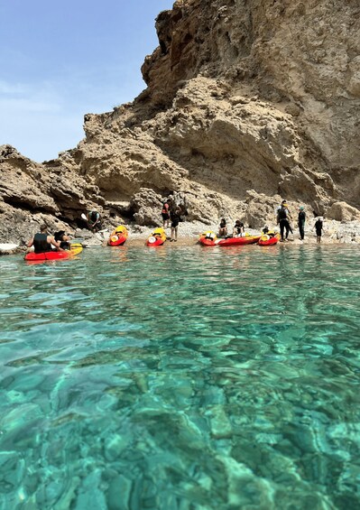 Picture 12 for Activity Ibiza: Sea Cave Tour with Guided Kayaking and Snorkeling