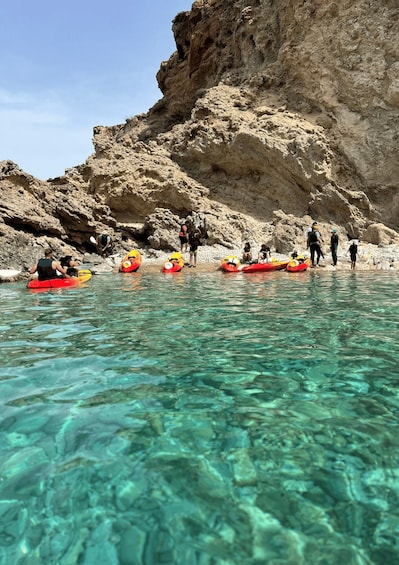 Picture 12 for Activity Ibiza: Sea Cave Tour with Guided Kayaking and Snorkeling
