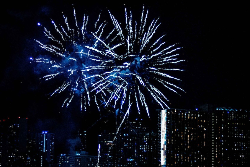 Picture 2 for Activity Honolulu: Friday Night Fireworks Cruise with Music