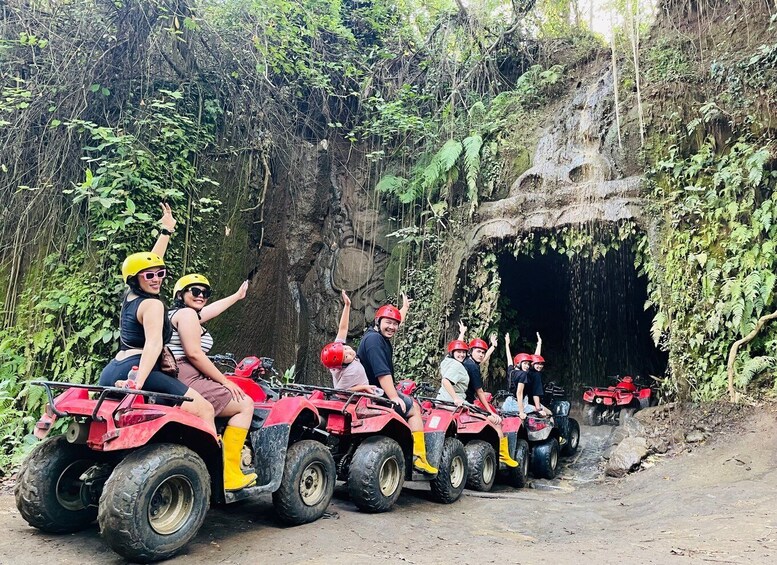 Picture 2 for Activity Bali: Ubud Gorilla Face ATV and Ayung Rafting Trip with Meal