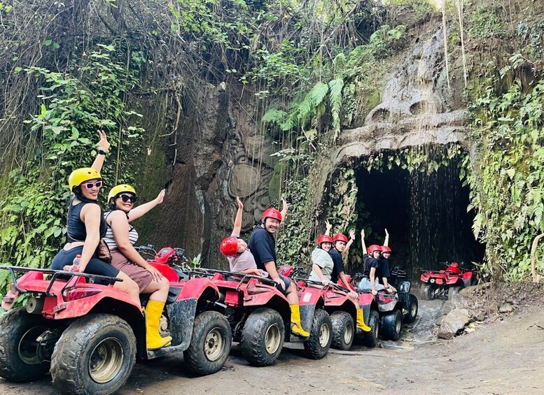 Picture 1 for Activity Bali: Ubud Gorilla Face ATV and Ayung Rafting Trip with Meal