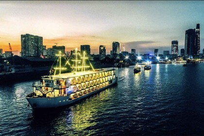 HCM : Dîner sur la rivière Saigon croisière avec table privée