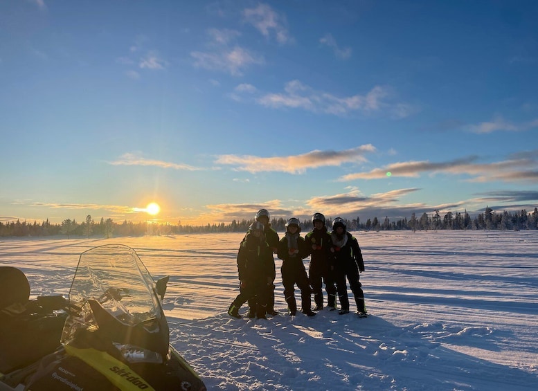 Picture 41 for Activity Kiruna: Guided Snowmobile Tour and Swedish Fika Experience