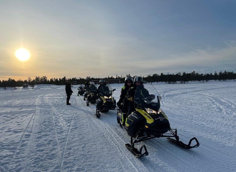 Picture 33 for Activity Kiruna: Guided Snowmobile Tour and Swedish Fika Experience