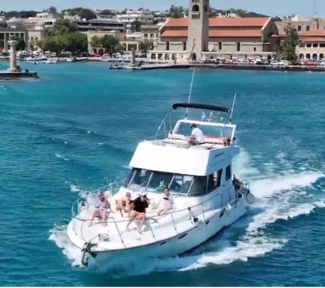 Rhodes island: private boat cruises to the best bays of Rhod