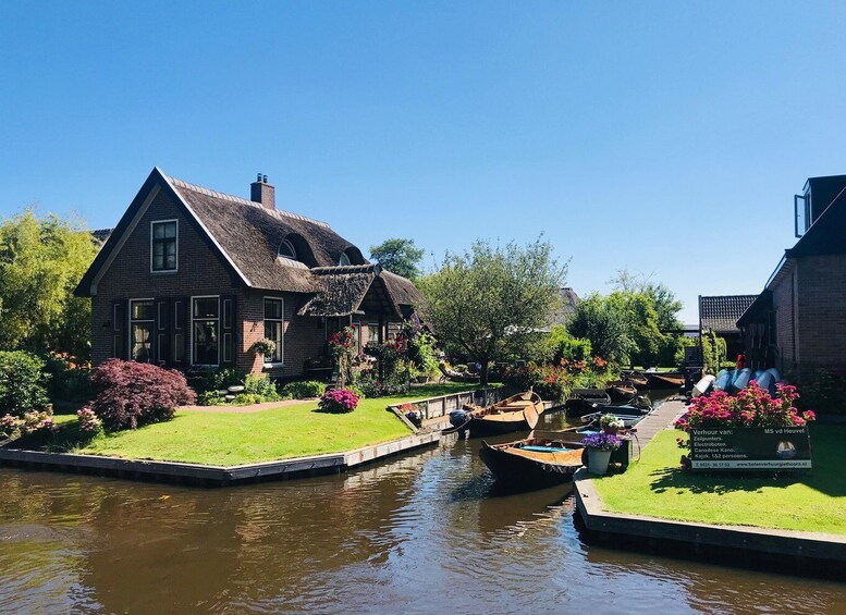 Picture 3 for Activity Amsterdam: Giethoorn, Afsluitdijk and Zaanse Schans Day Trip