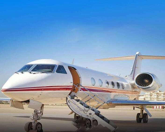 Cairo: Flight sightseeing Private Jet tour