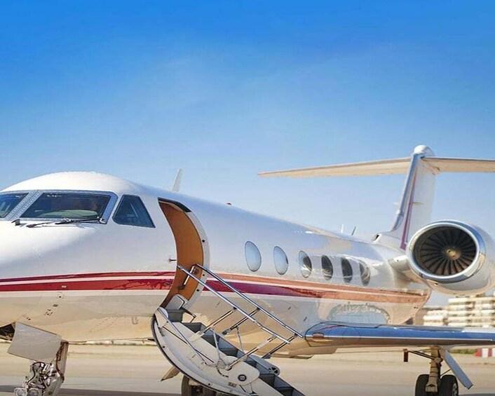 Cairo: Flight sightseeing Private Jet tour