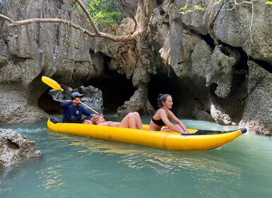 Twilight Sea Canoe Phang Nga Bay with Bio-Luminescent