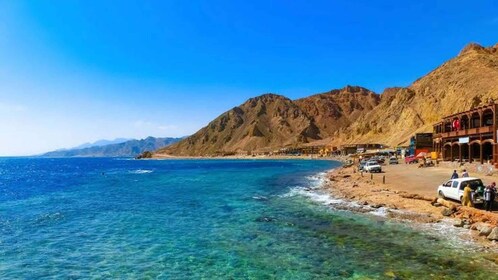 De Charm : Visite privée à Dahab Canyon, VTT, Chameau et Déjeuner