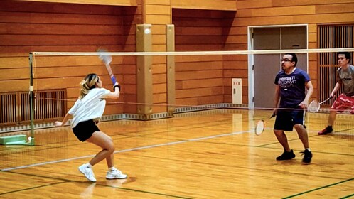 Badminton in Osaka with Locals!