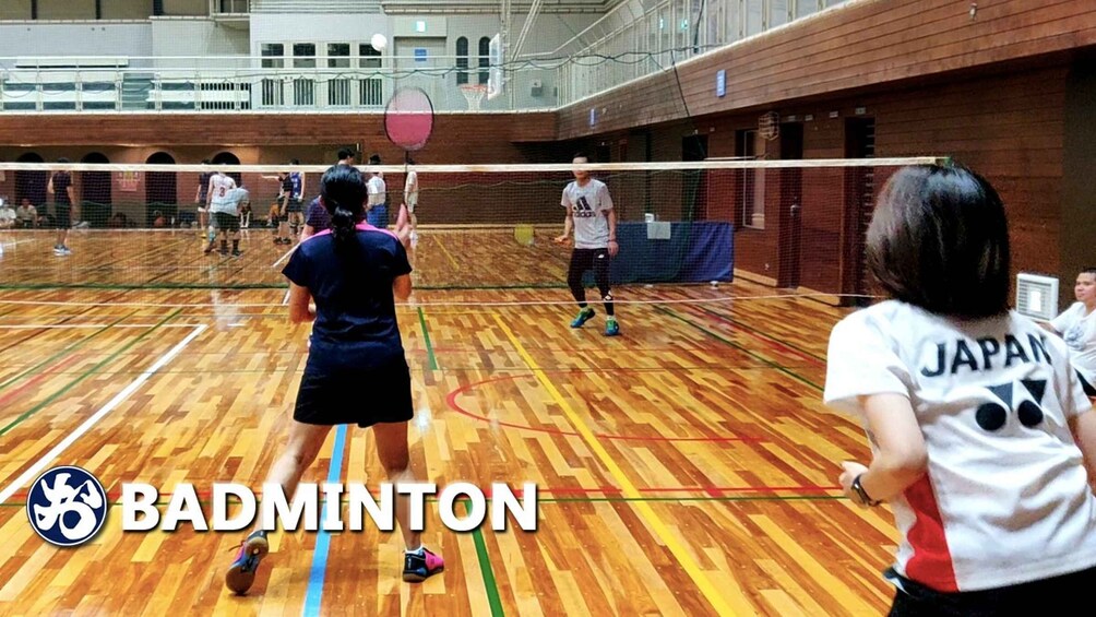 Badminton in Osaka with Locals!