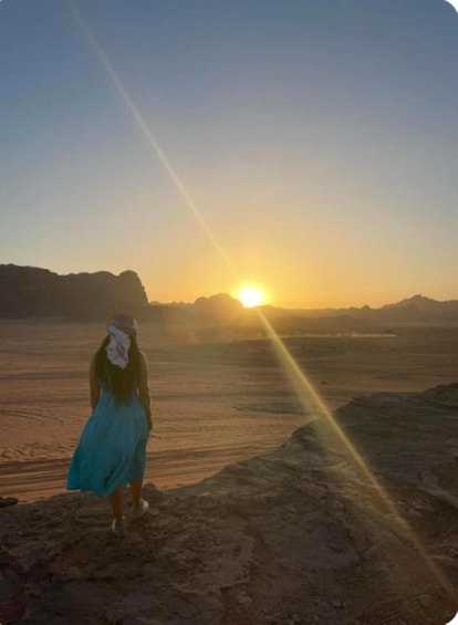 Picture 7 for Activity 2 hour jeep tour morning or sunset Wadi Rum Desert Highlight