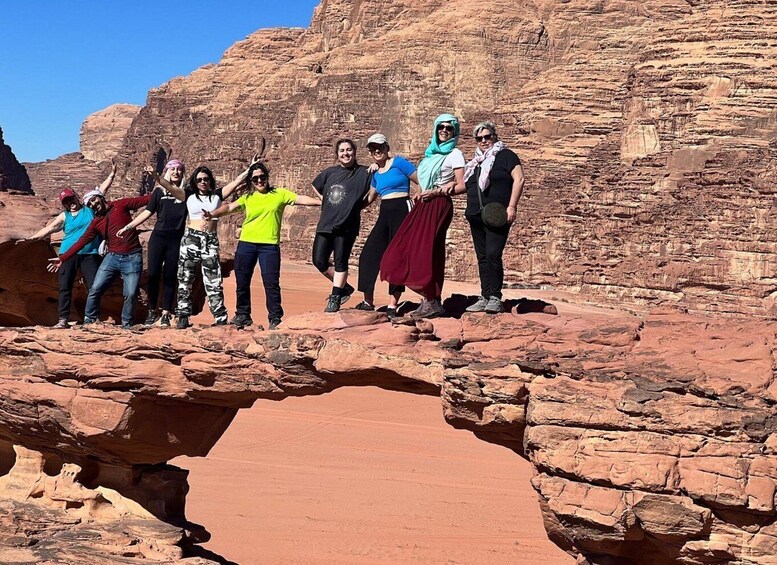 Picture 3 for Activity 2 hour jeep tour morning or sunset Wadi Rum Desert Highlight