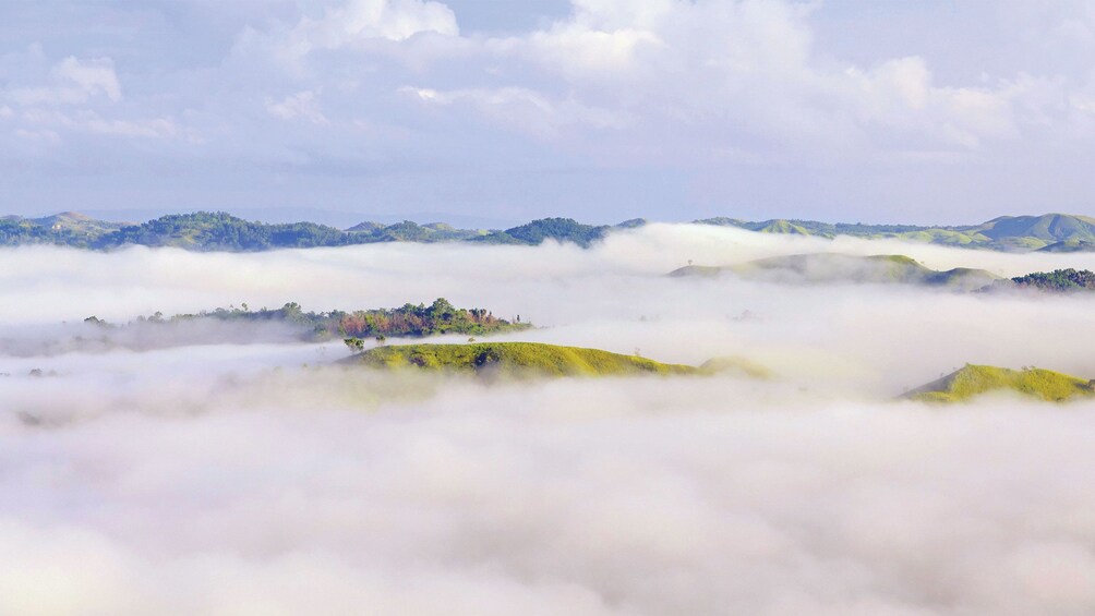 Sea of clouds in Danao Adventure Park