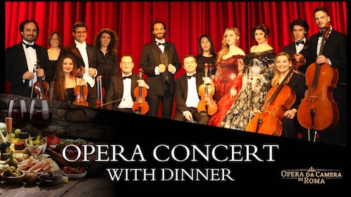 Rome: Italian Opera Concert and Traditional Dinner