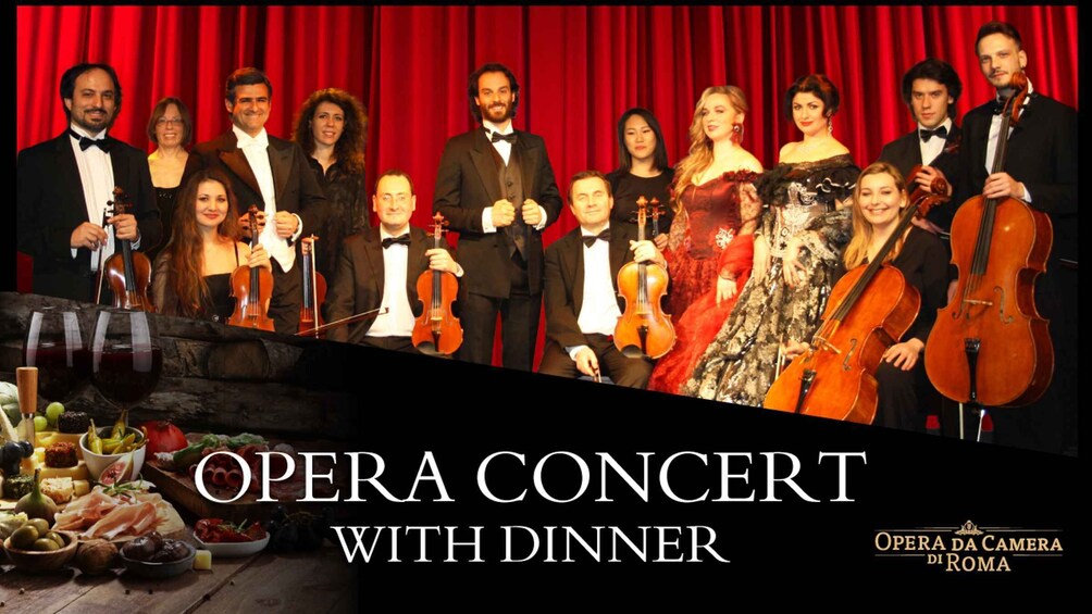 Rome: Italian Opera Concert and Traditional Dinner