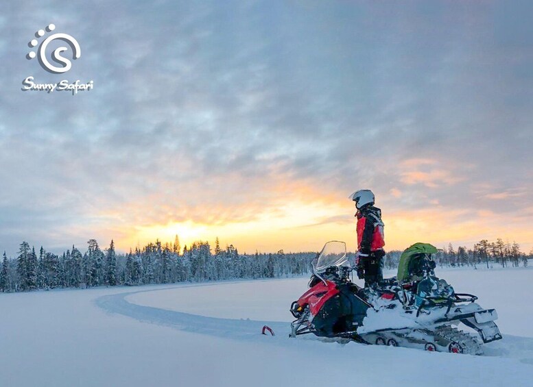 Picture 2 for Activity From Rovaniemi: Snowmobile Safari into Arctic Wilderness