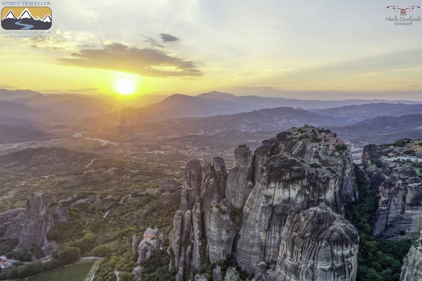 From Ioannina sunset tour to Meteora rocks & Monasteries