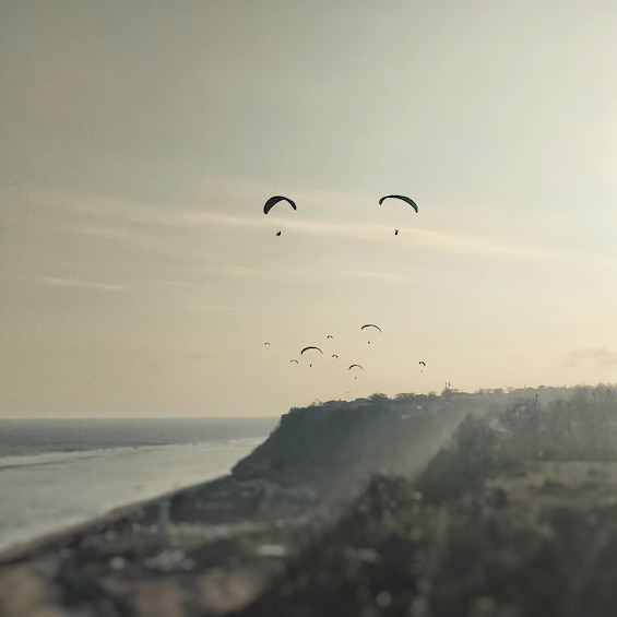 Picture 6 for Activity Bali: Uluwatu and Nusa Dua Beach Paragliding Experience