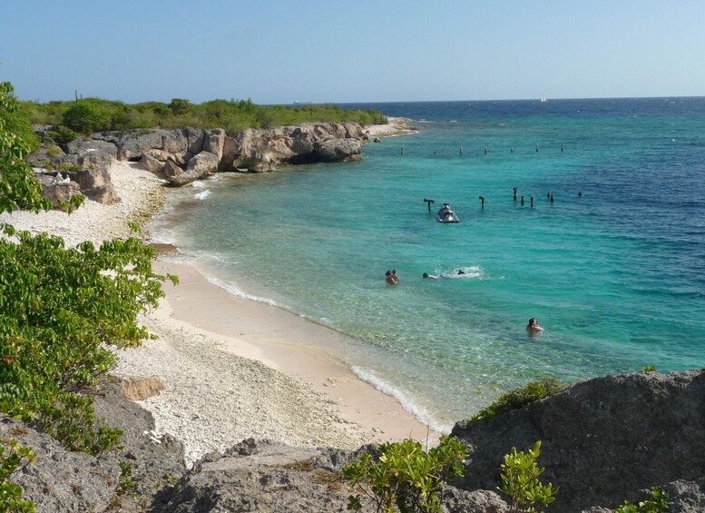 Picture 3 for Activity Willemstad: Private Curacao Powerboat Cruise with Snorkeling