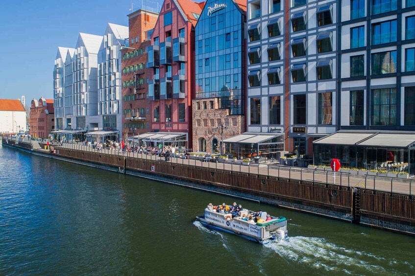 Picture 3 for Activity Gdańsk: Motlawa River Sightseeing Catamaran Cruise