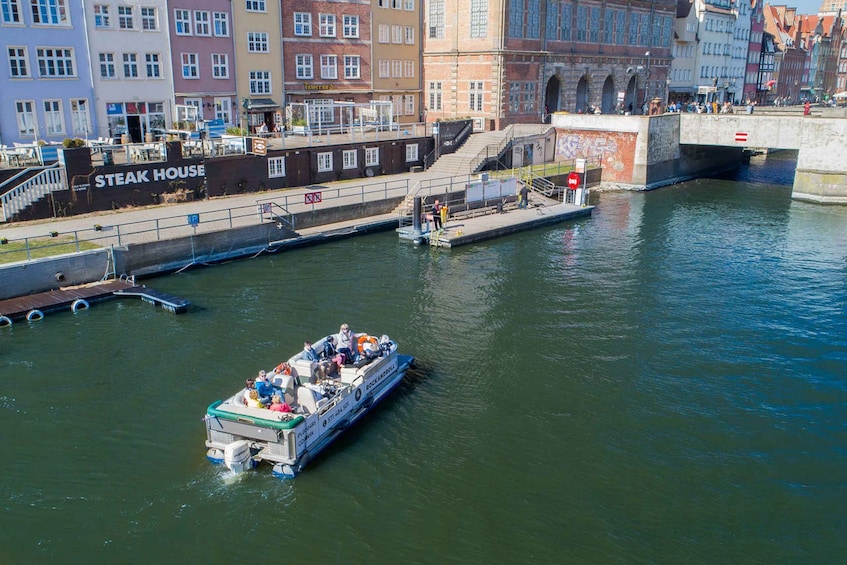 Picture 2 for Activity Gdańsk: Motlawa River Sightseeing Catamaran Cruise