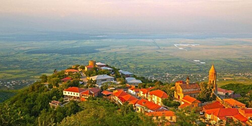 from TBILISI to Sighnaghi, Bodbe Telavi & 9 Free Wine