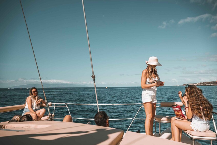 Picture 11 for Activity Costa Adeje: Private Catamaran Tour 22 Persons Max
