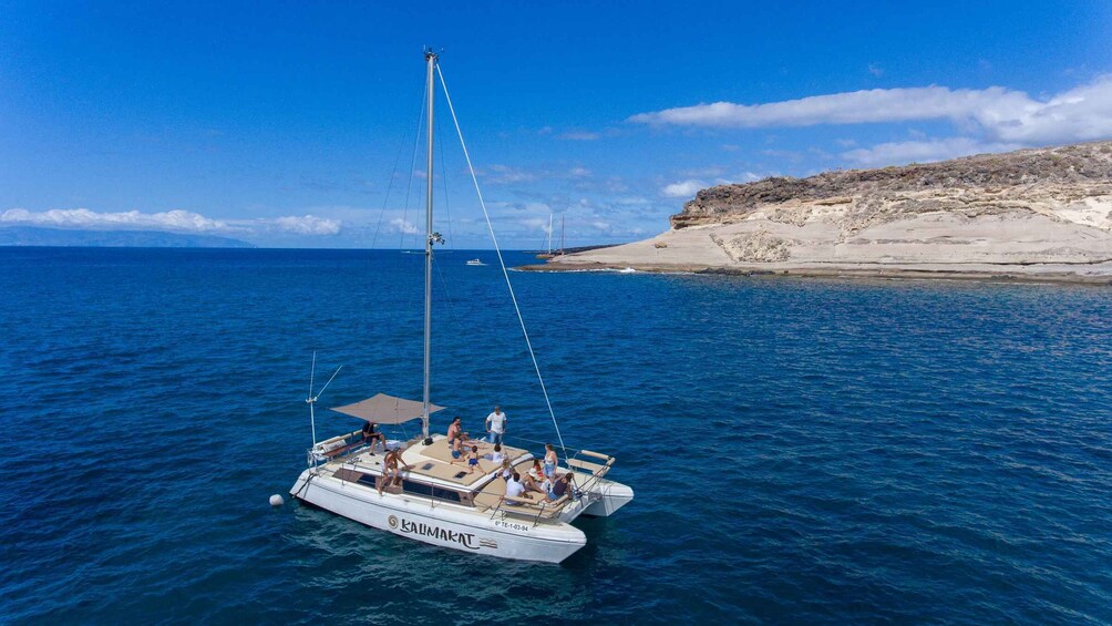 Picture 4 for Activity From Costa Adeje: Private Catamaran Tour with Snorkeling