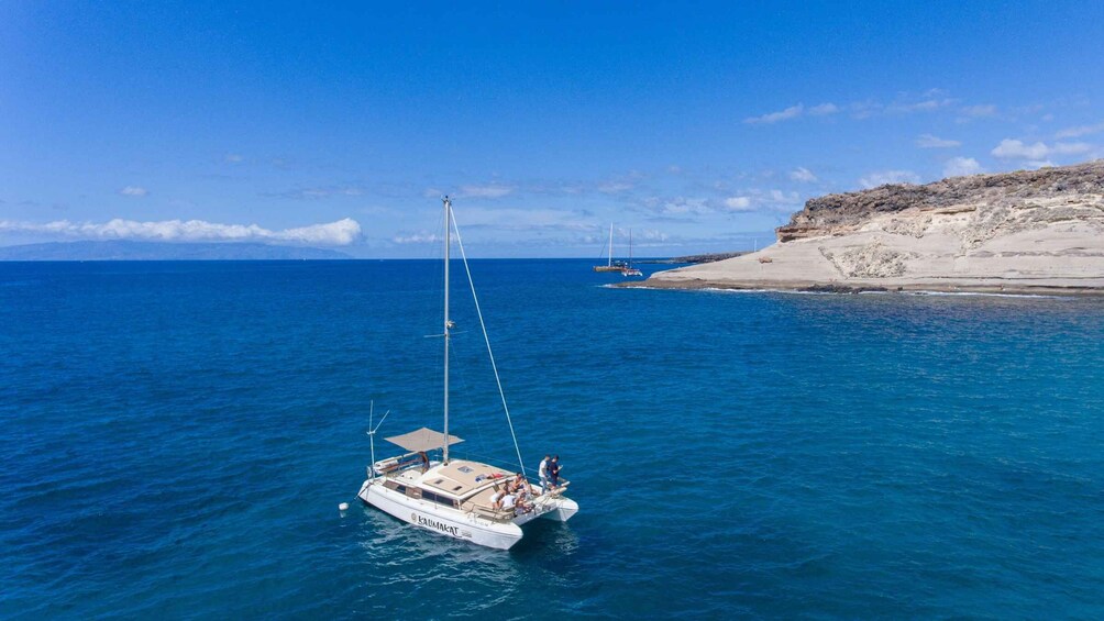 Picture 5 for Activity From Costa Adeje: Private Catamaran Tour with Snorkeling