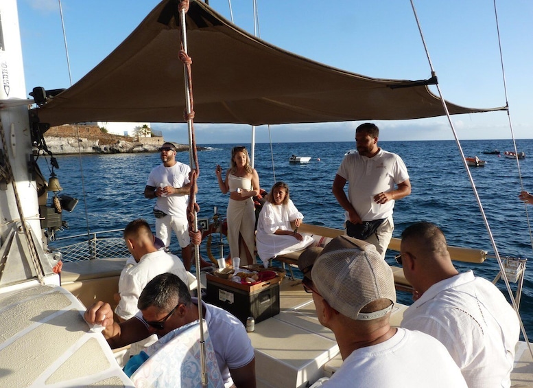 Picture 14 for Activity Costa Adeje: Private Catamaran Tour 22 Persons Max