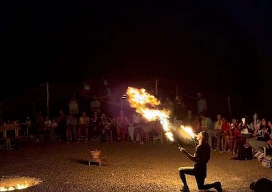 Marrakech: Desert Dinner, Sunset Camel Ride, & Bonfire Music